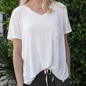 Grace and Lace perfect pocket tee